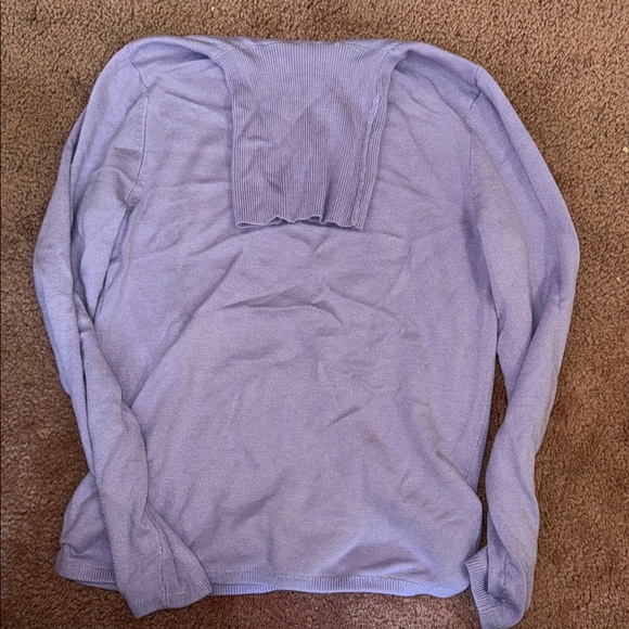Ann Taylor Lavender Knit Sweater - Picture 1 of 3